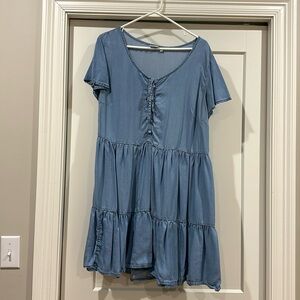 1X True Craft chambray dress